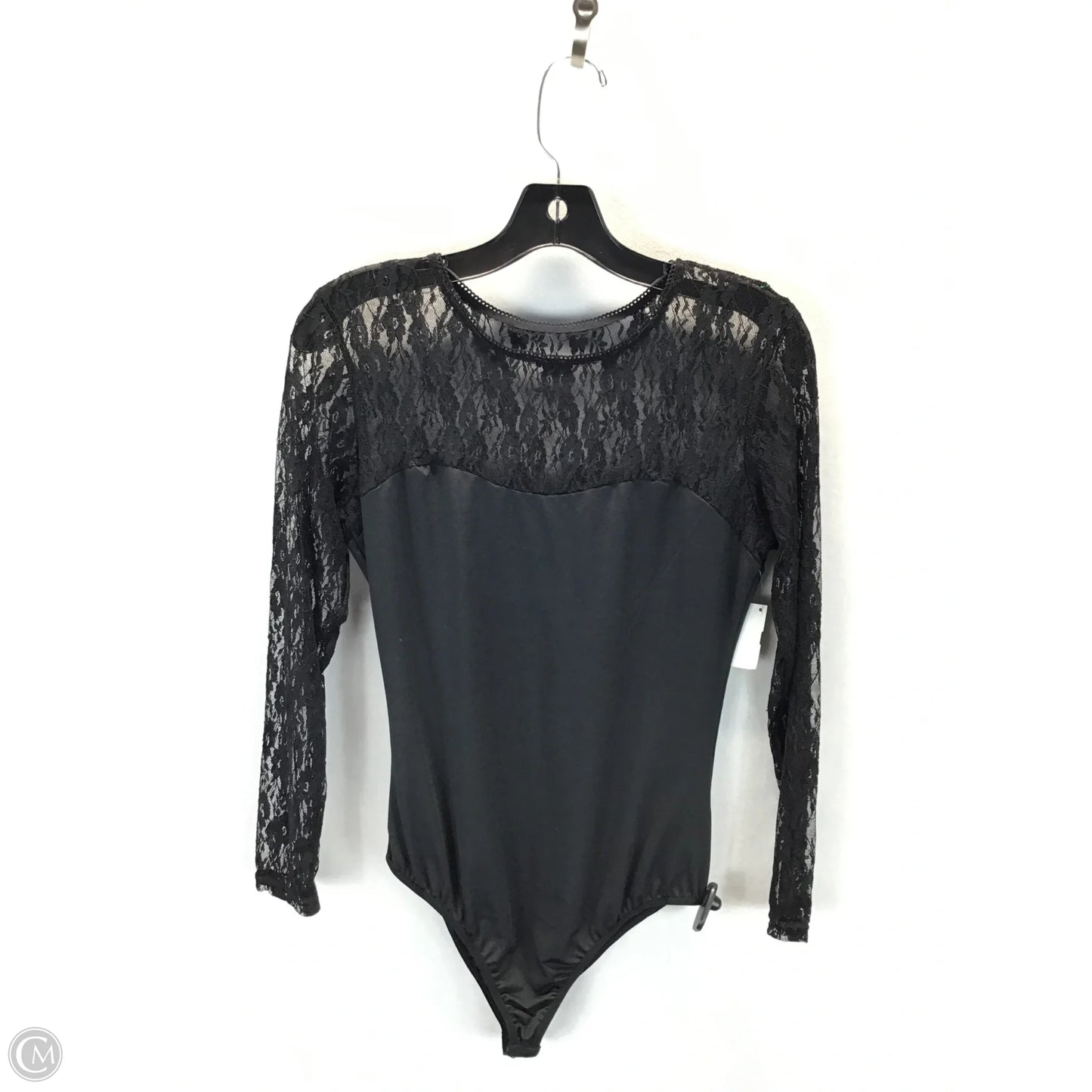 Bodysuit By Clothes Mentor In Black, Size: 10