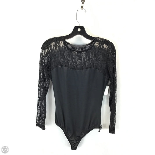 Bodysuit By Clothes Mentor In Black, Size: 10