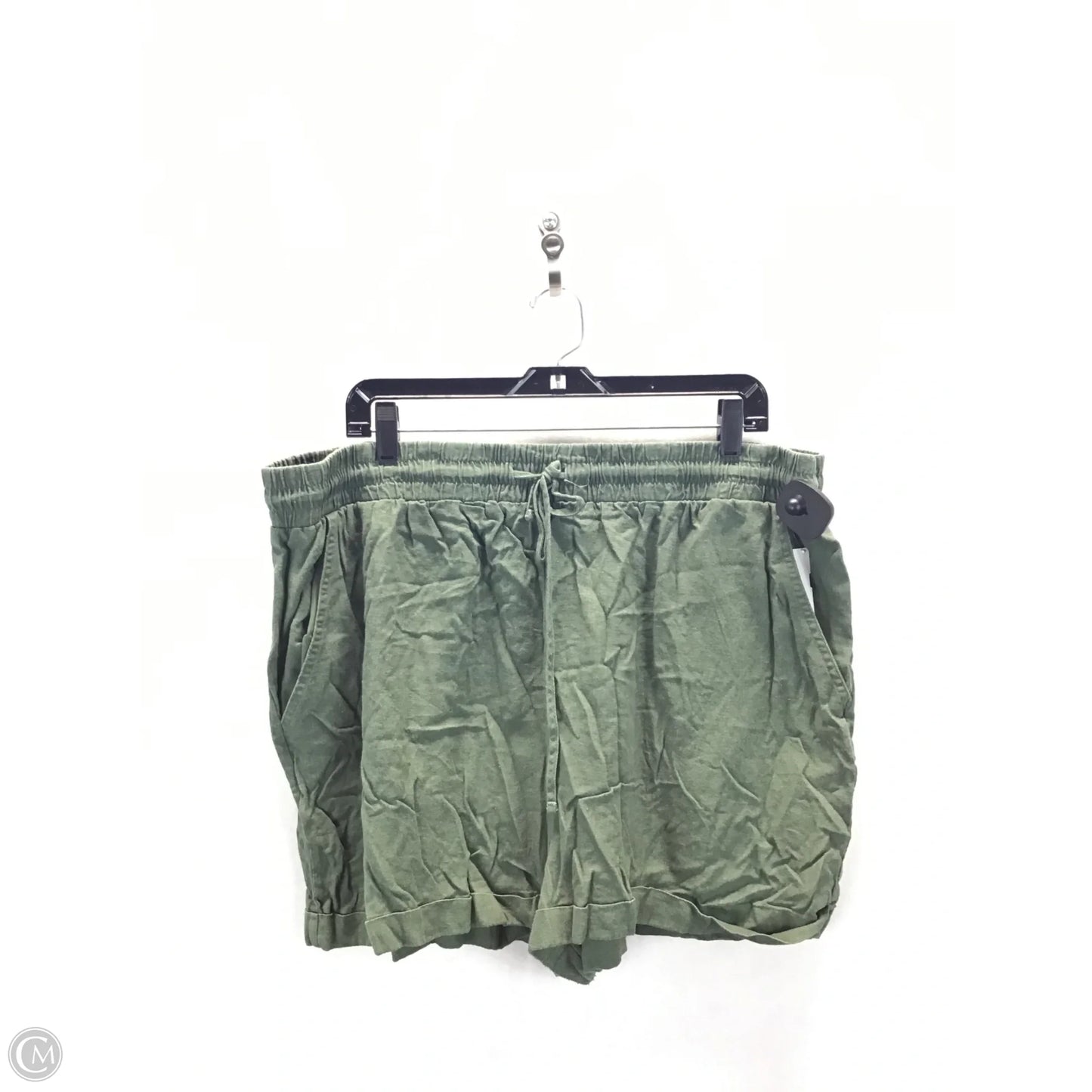 Shorts By Forever 21 In Green, Size: 3x