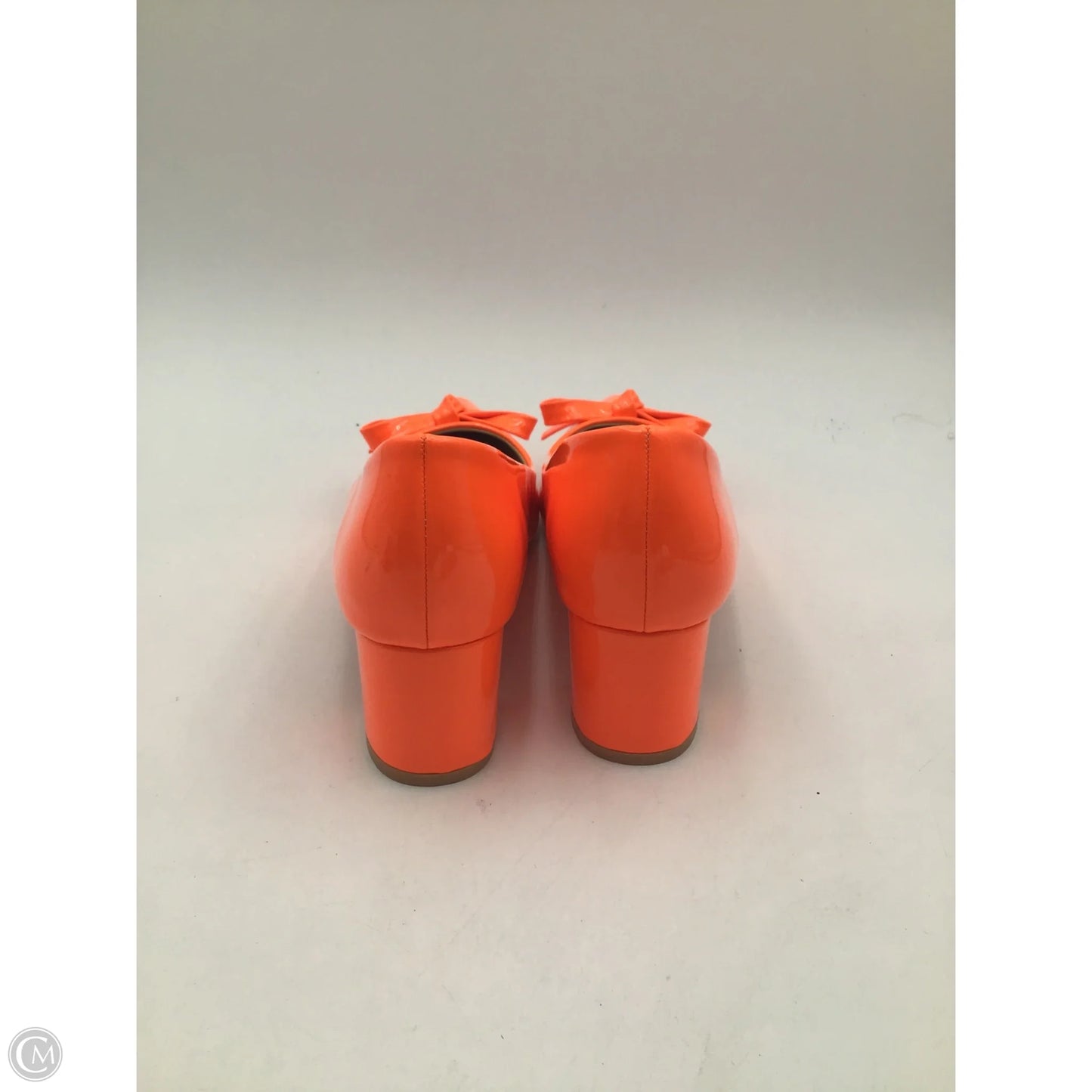 Shoes Heels Block By Clothes Mentor In Orange, Size: 10