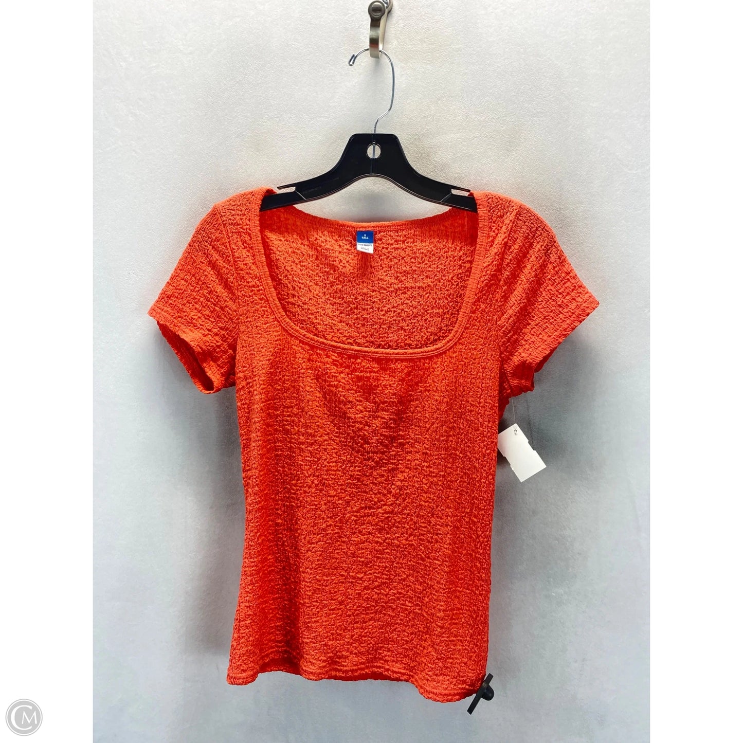 Top Short Sleeve By Old Navy In Orange, Size: S