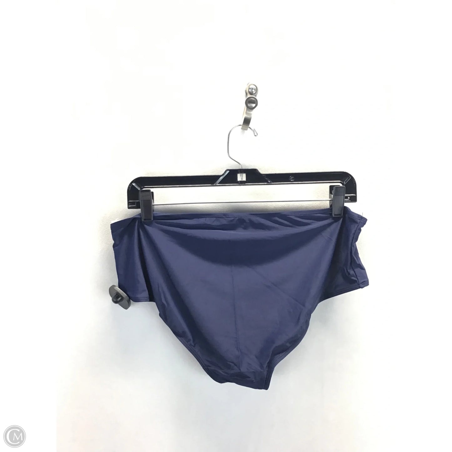 Swimsuit 2pc By Clothes Mentor In Blue & White, Size: Xl