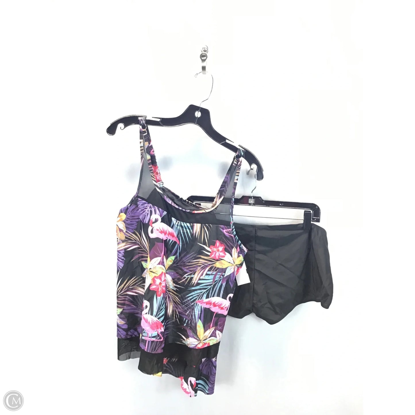 Swimsuit 2pc By Clothes Mentor In Tropical Print, Size: Xl