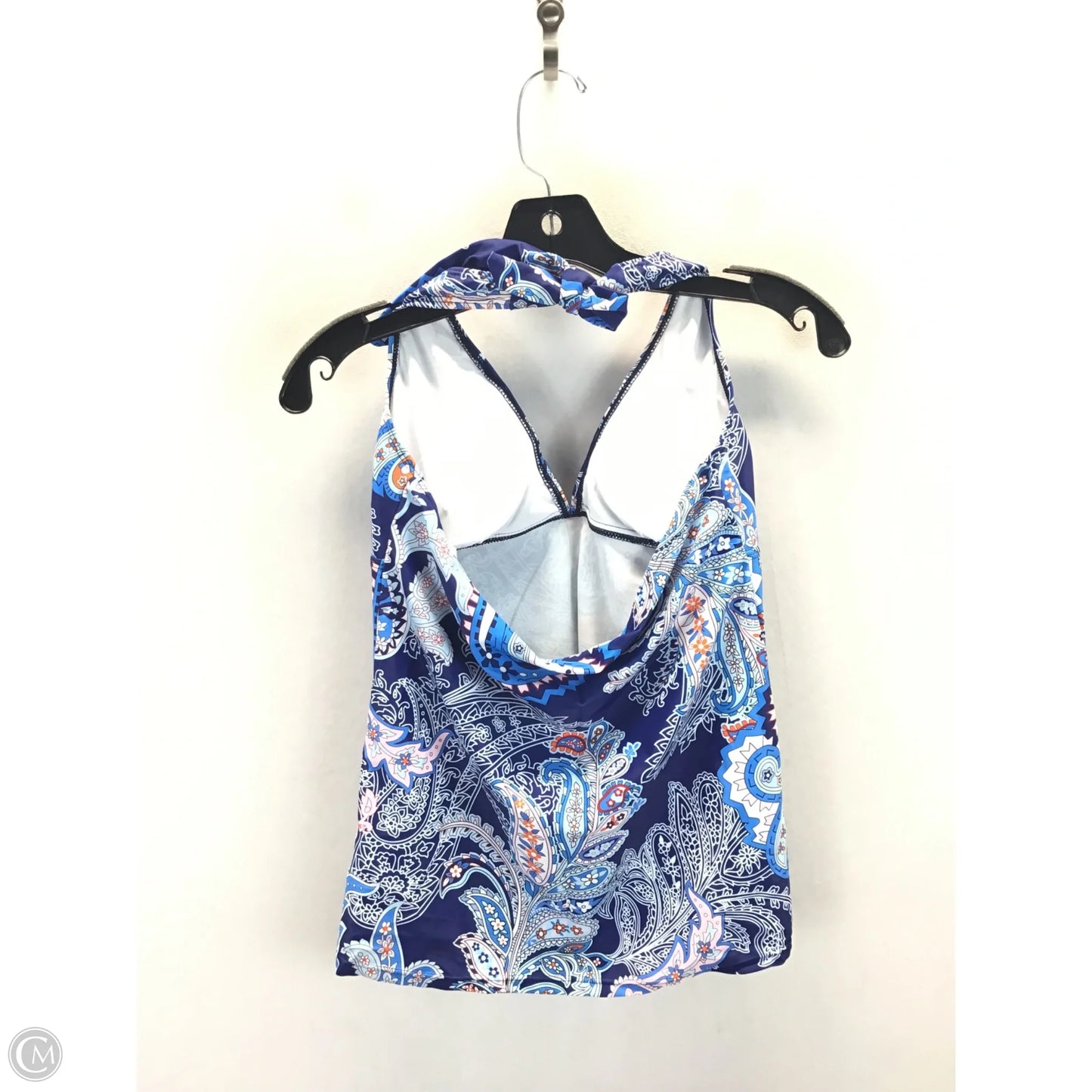 Swimsuit 2pc By Clothes Mentor In Blue & Orange, Size: M