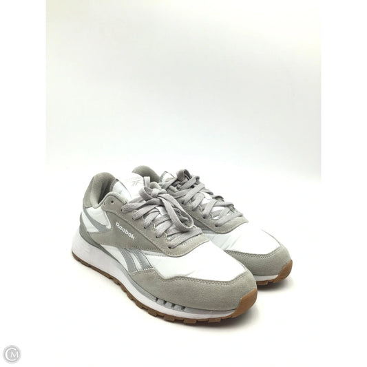 Shoes Sneakers By Reebok In Grey & White, Size: 9