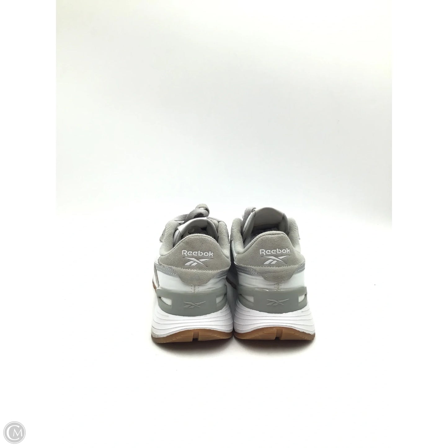Shoes Sneakers By Reebok In Grey & White, Size: 9