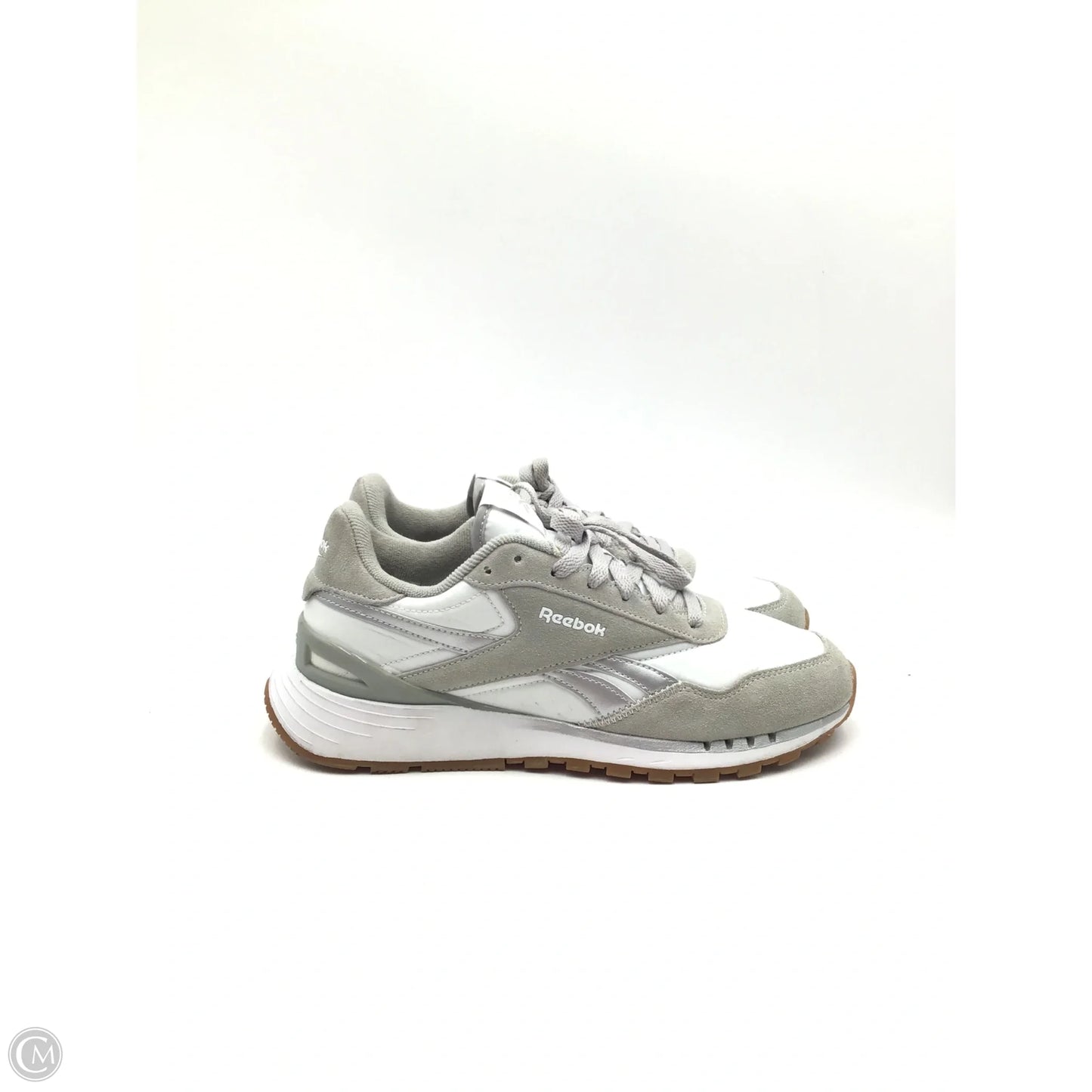 Shoes Sneakers By Reebok In Grey & White, Size: 9