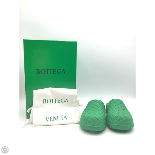 Shoes Luxury Designer By Bottega Veneta In Green, Size: 11