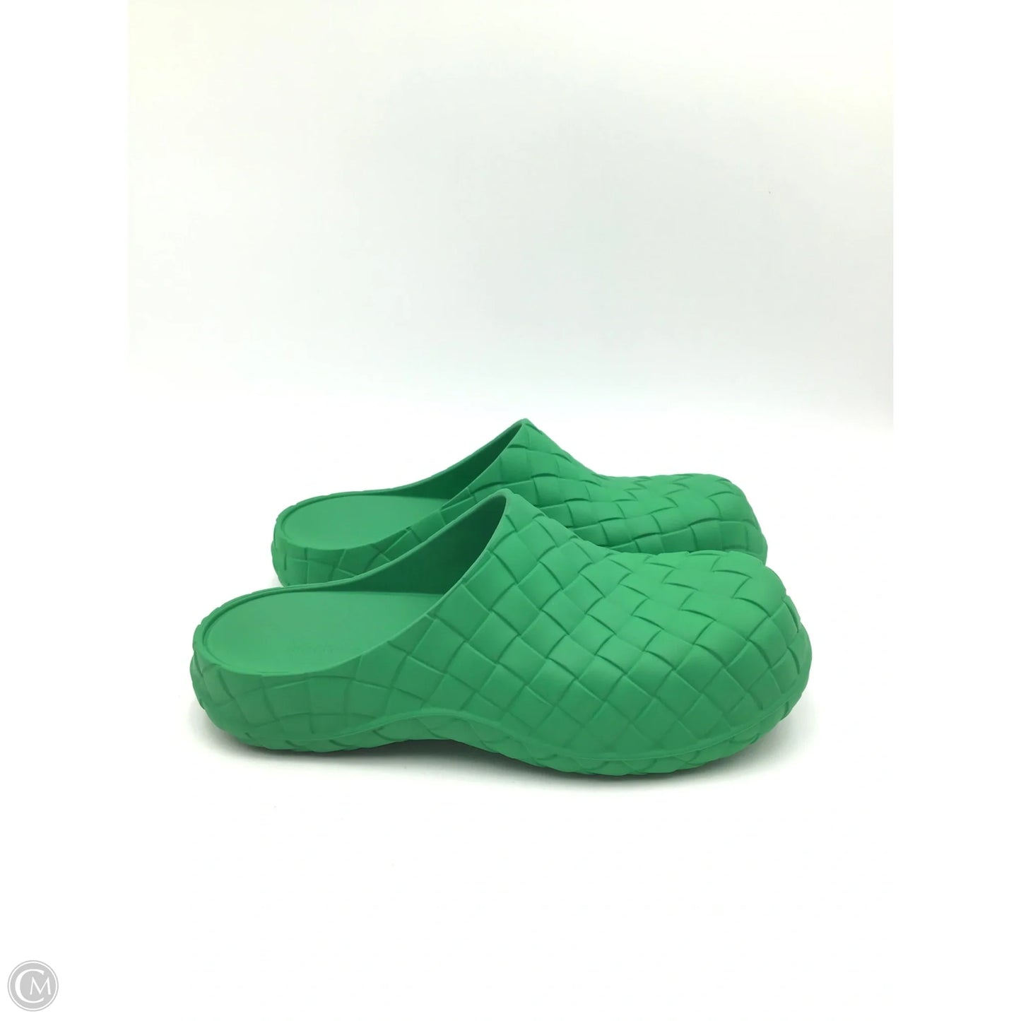 Shoes Luxury Designer By Bottega Veneta In Green, Size: 11