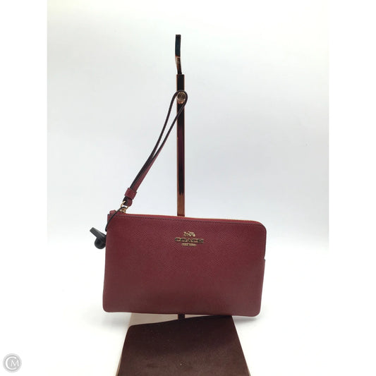 Wristlet Designer By Coach, Size: Small