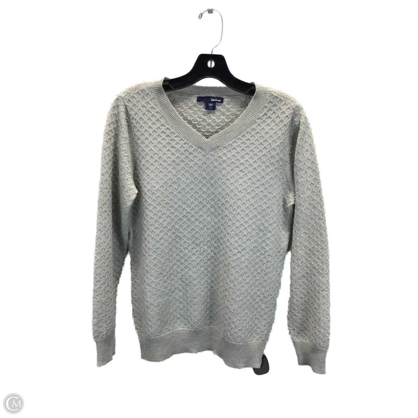 Sweater By Basic Editions In Grey, Size: S