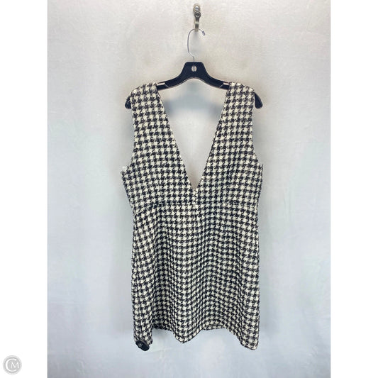 Dress Casual Short By Vici In Black & White, Size: Xl