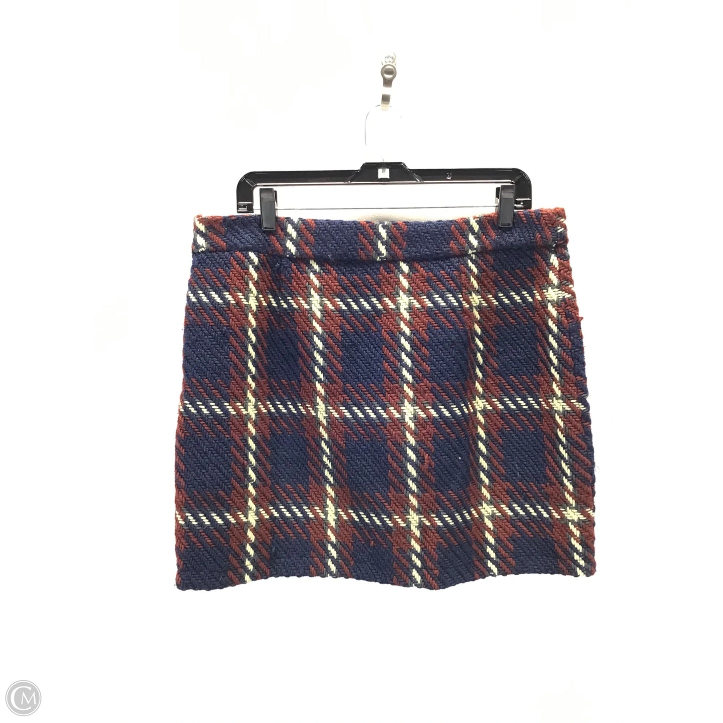 Skirt Mini & Short By English Factory In Blue & Brown, Size: Xl