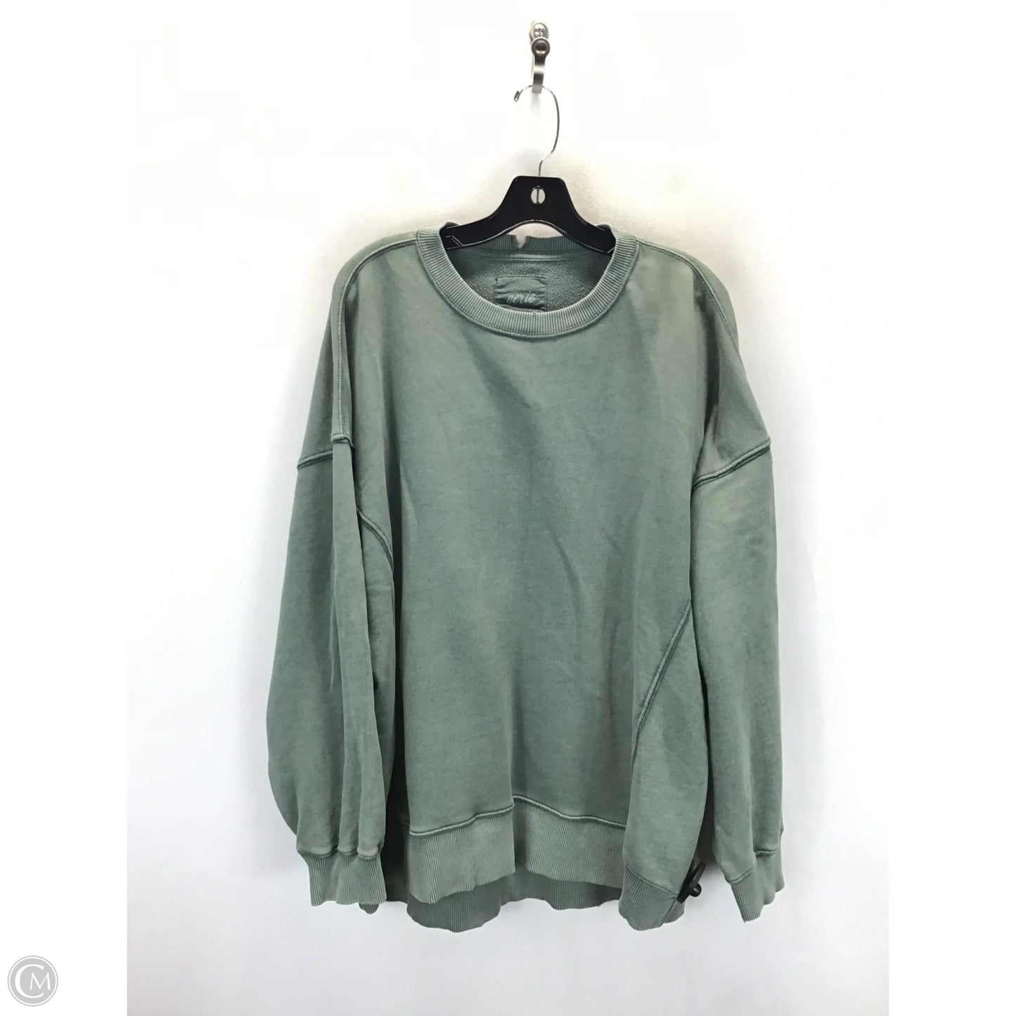 Sweatshirt Crewneck By Aerie In Green, Size: L