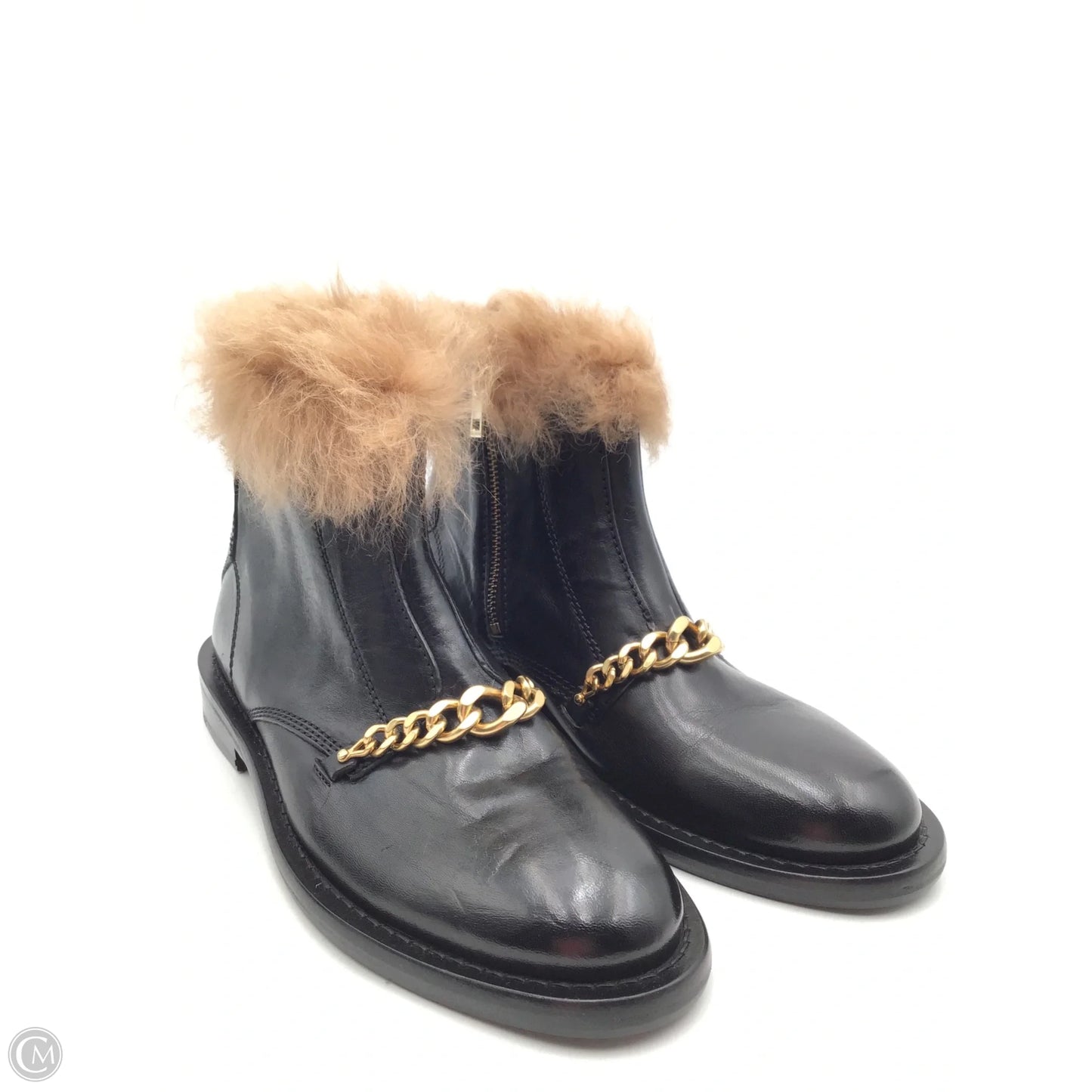 Boots Leather By Zadig And Voltaire In Black & Brown, Size: 11