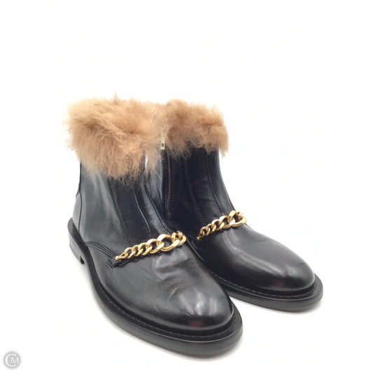 Boots Leather By Zadig And Voltaire In Black & Brown, Size: 11