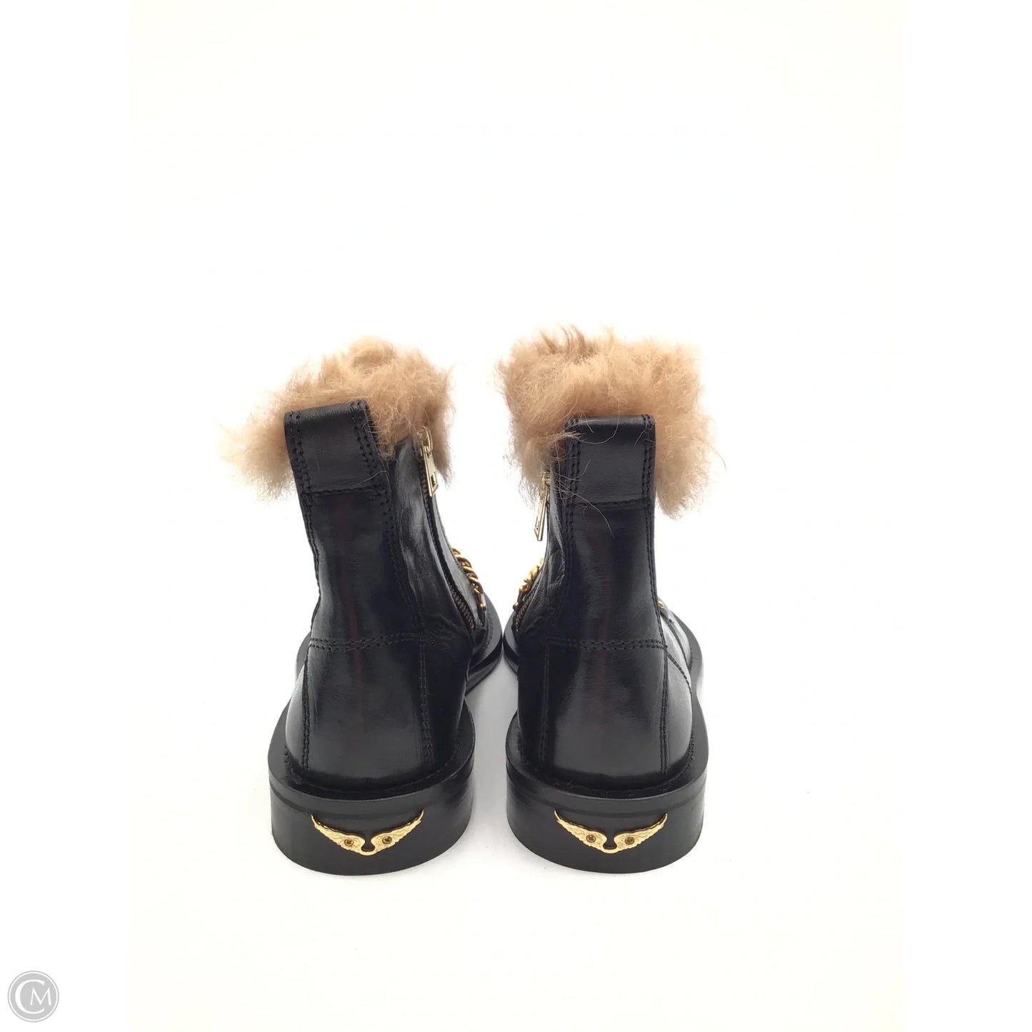 Boots Leather By Zadig And Voltaire In Black & Brown, Size: 11