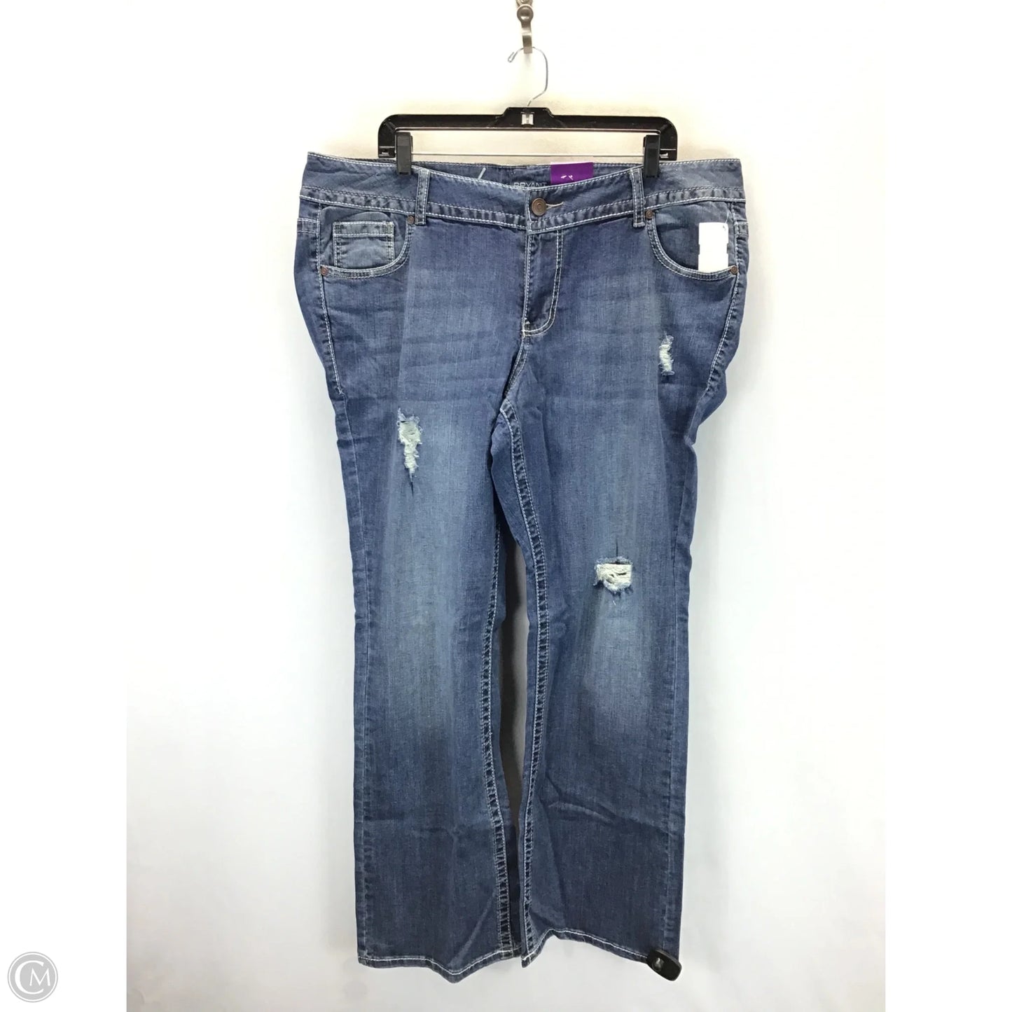 Jeans Boot Cut By Lane Bryant In Blue Denim, Size: 20