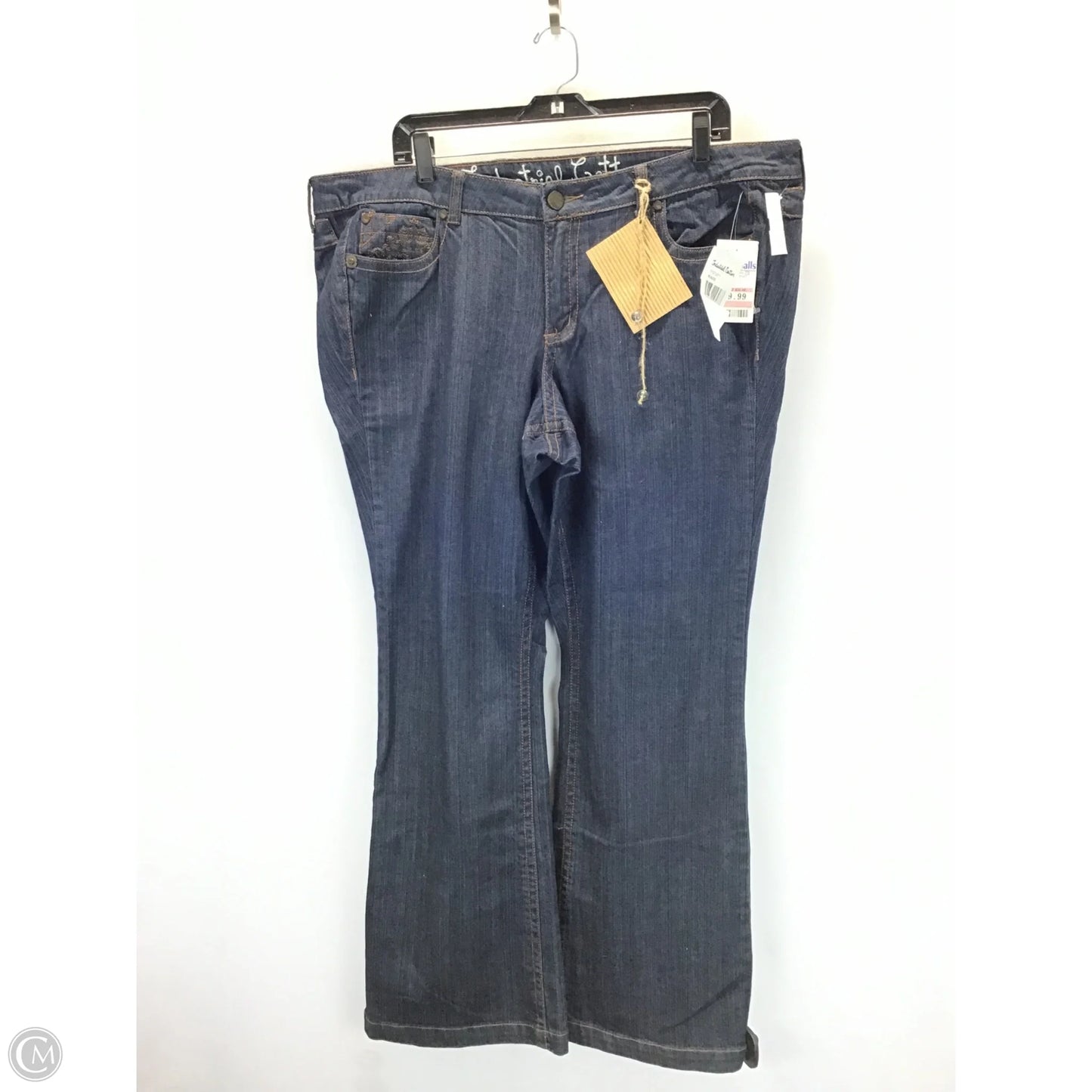 Jeans Boot Cut By Clothes Mentor In Blue Denim, Size: 20