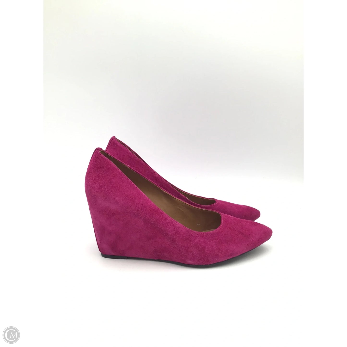 Shoes Heels Wedge By Franco Sarto In Pink, Size: 9