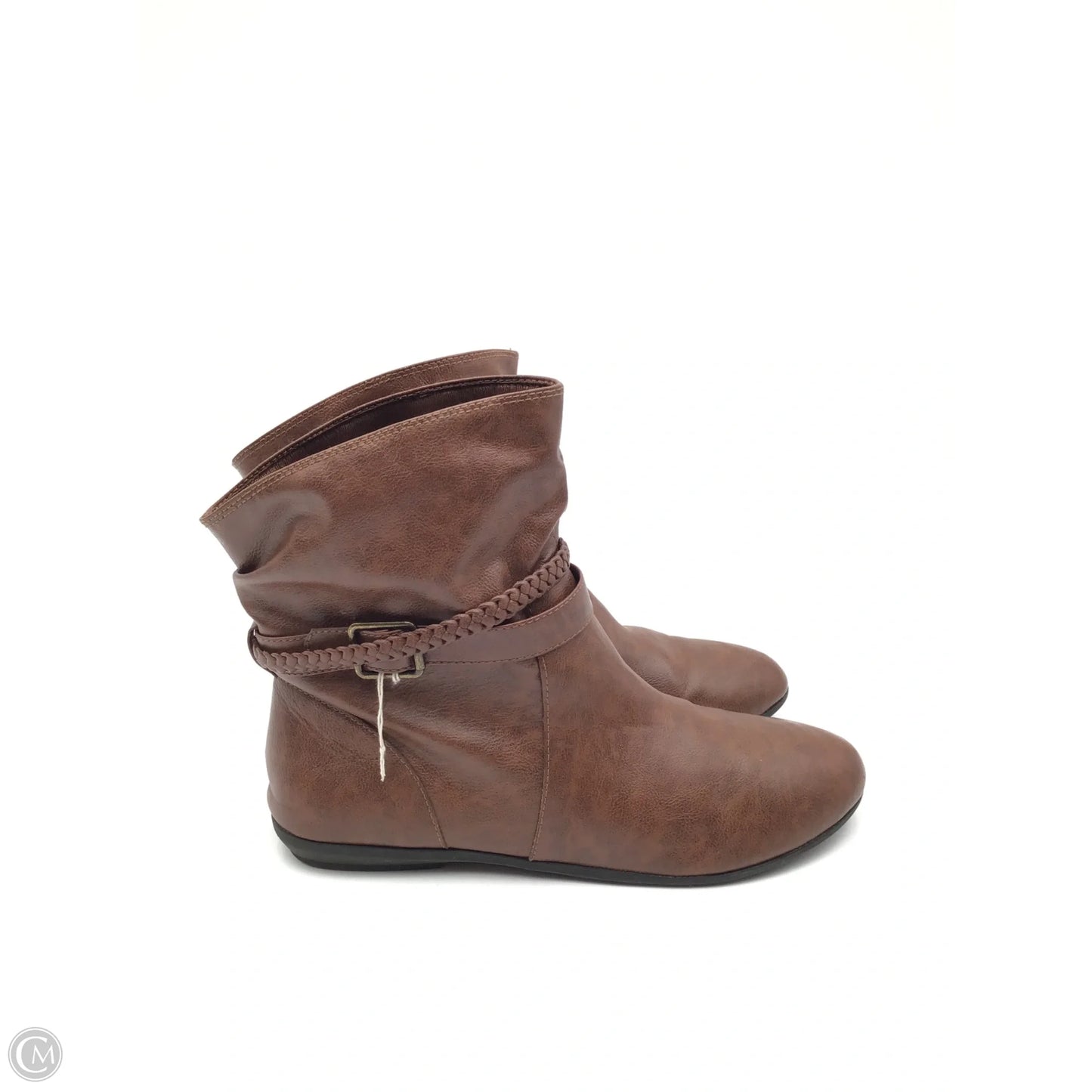 Boots Ankle Flats By American Eagle In Brown, Size: 12