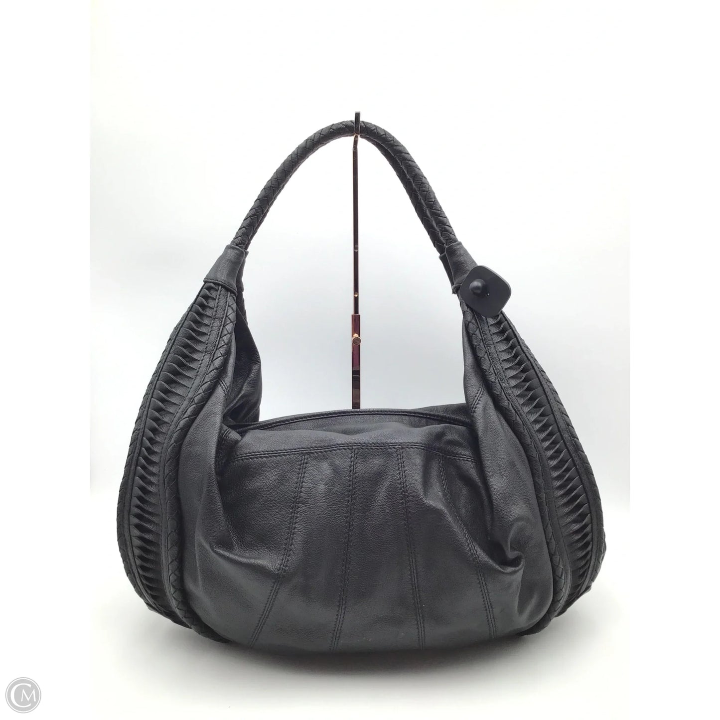 Handbag Leather By Clothes Mentor, Size: Large