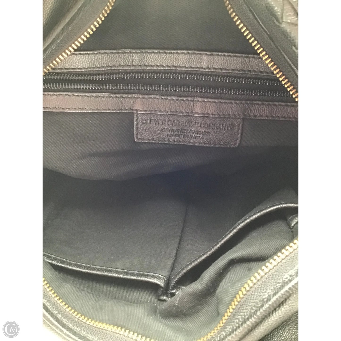 Handbag Leather By Clothes Mentor, Size: Large