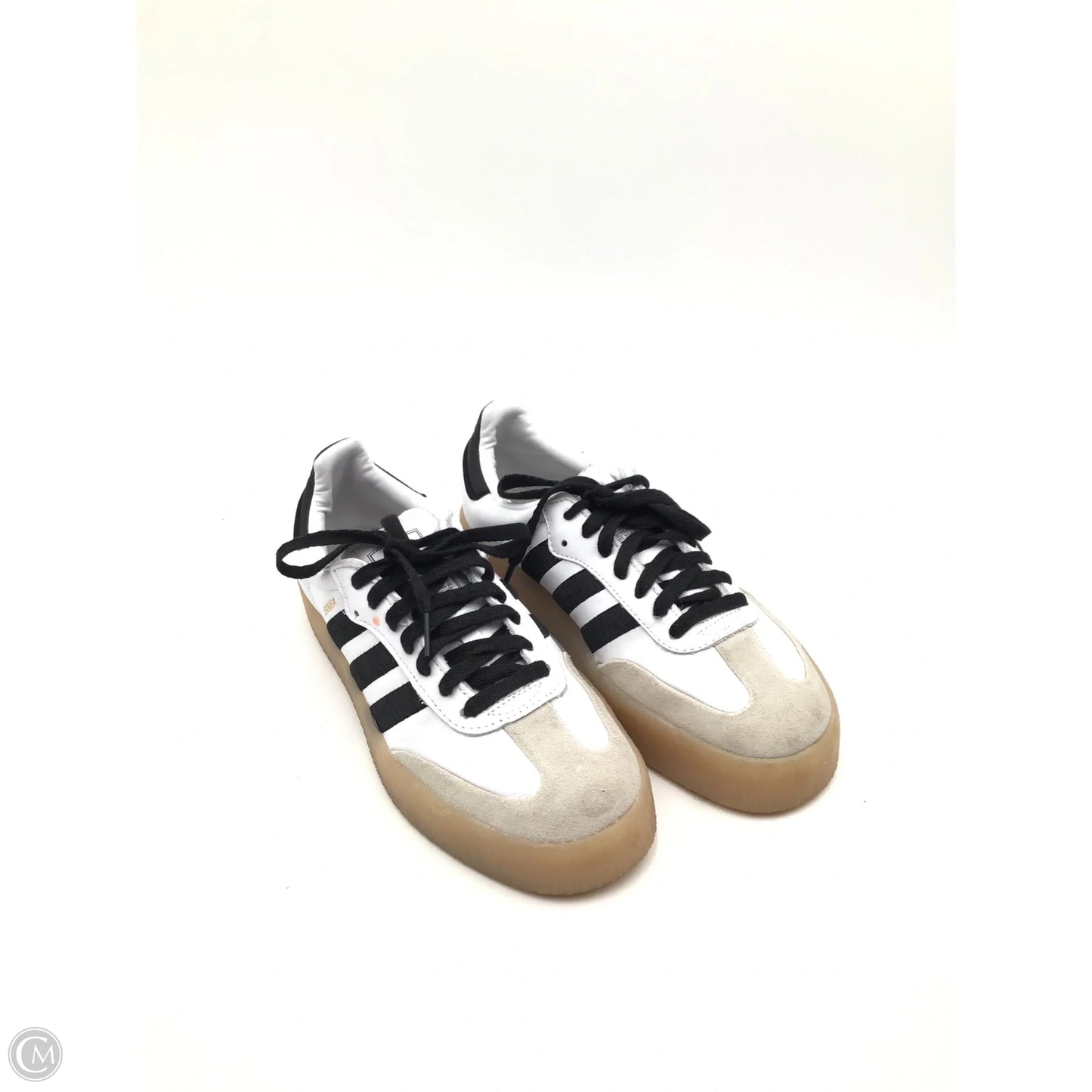 Shoes Sneakers By Adidas In Black & White, Size: 9