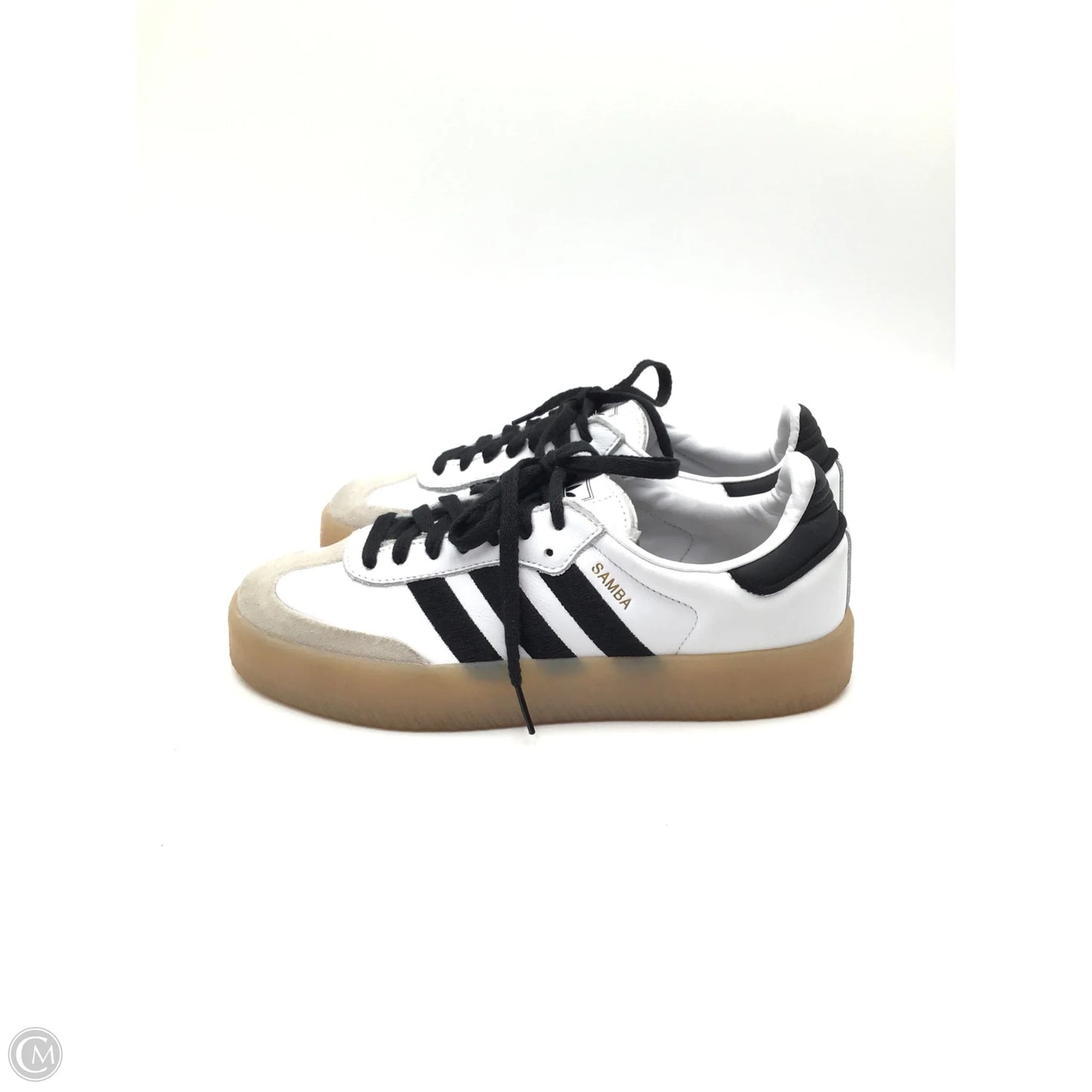 Shoes Sneakers By Adidas In Black & White, Size: 9