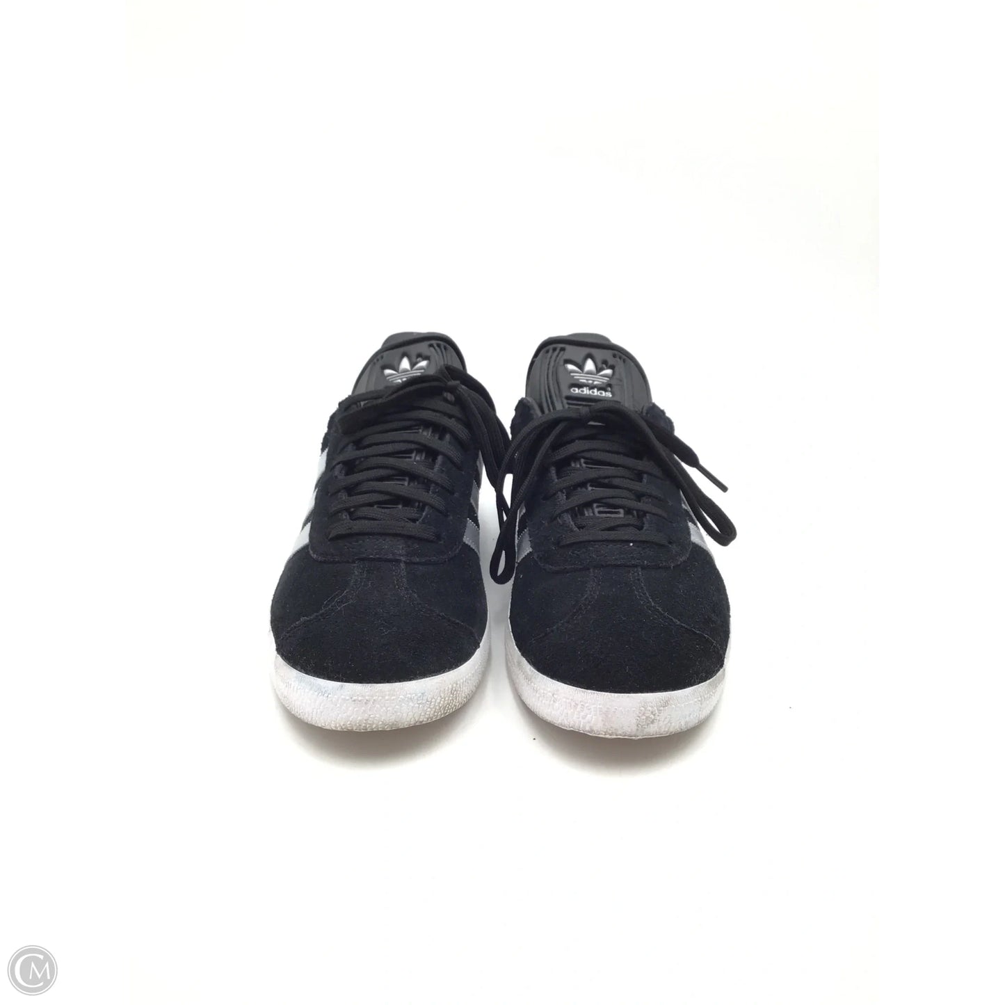 Shoes Sneakers By Adidas In Black & Silver, Size: 8.5