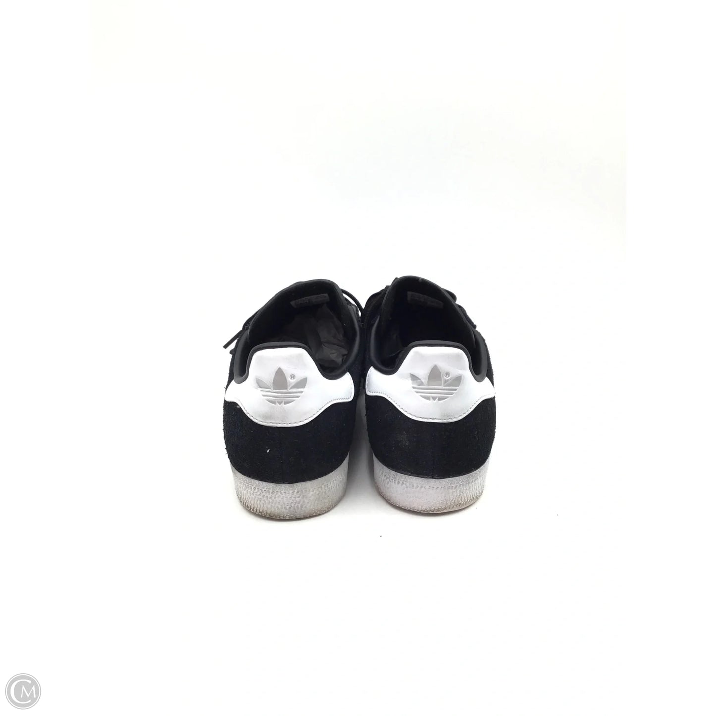 Shoes Sneakers By Adidas In Black & Silver, Size: 8.5