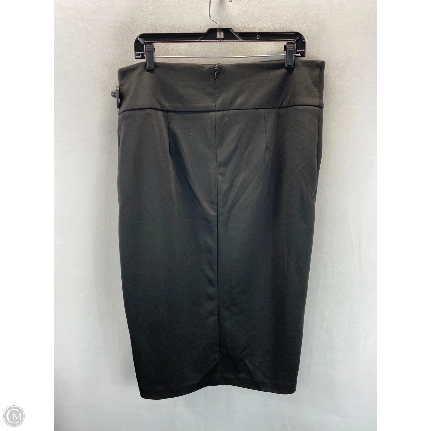 Skirt Midi By Ashley Stewart In Black, Size: Xl