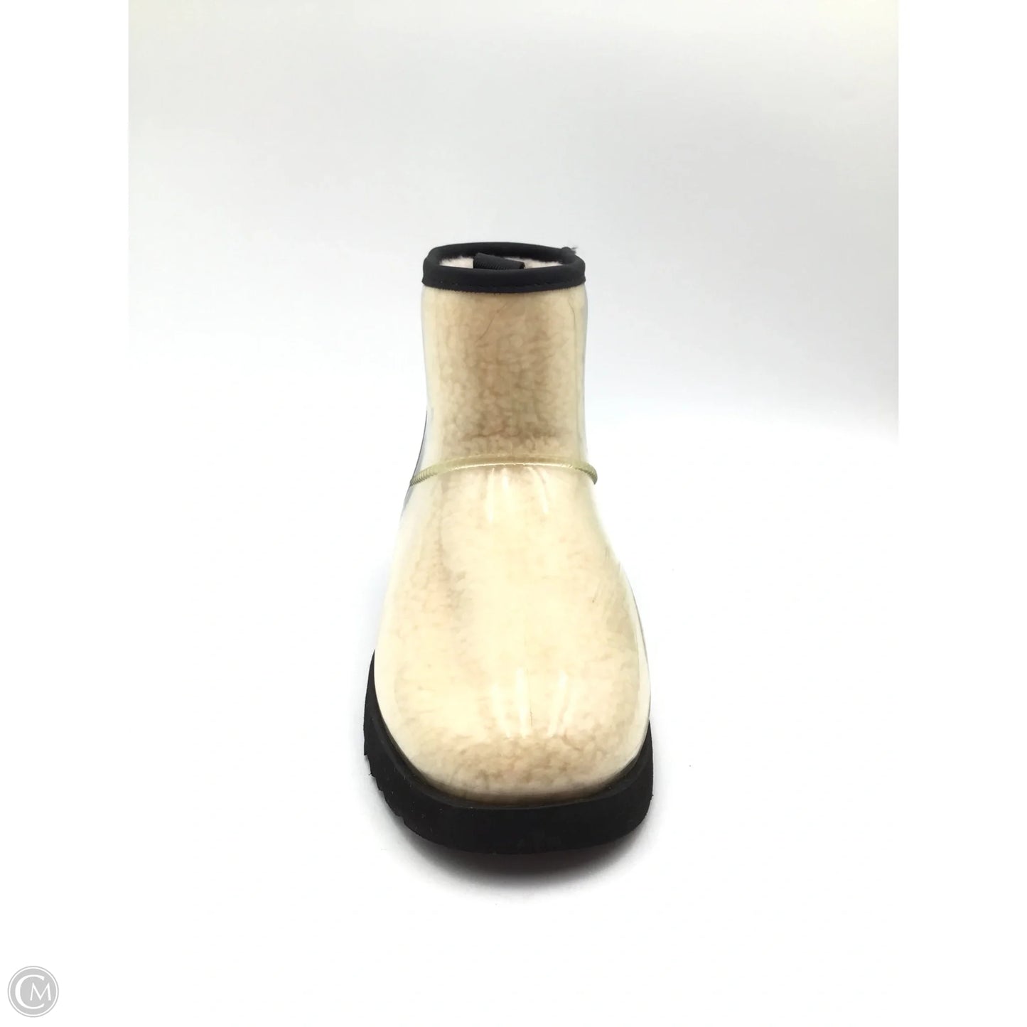 Boots Designer By Ugg In Black & Cream, Size: 9