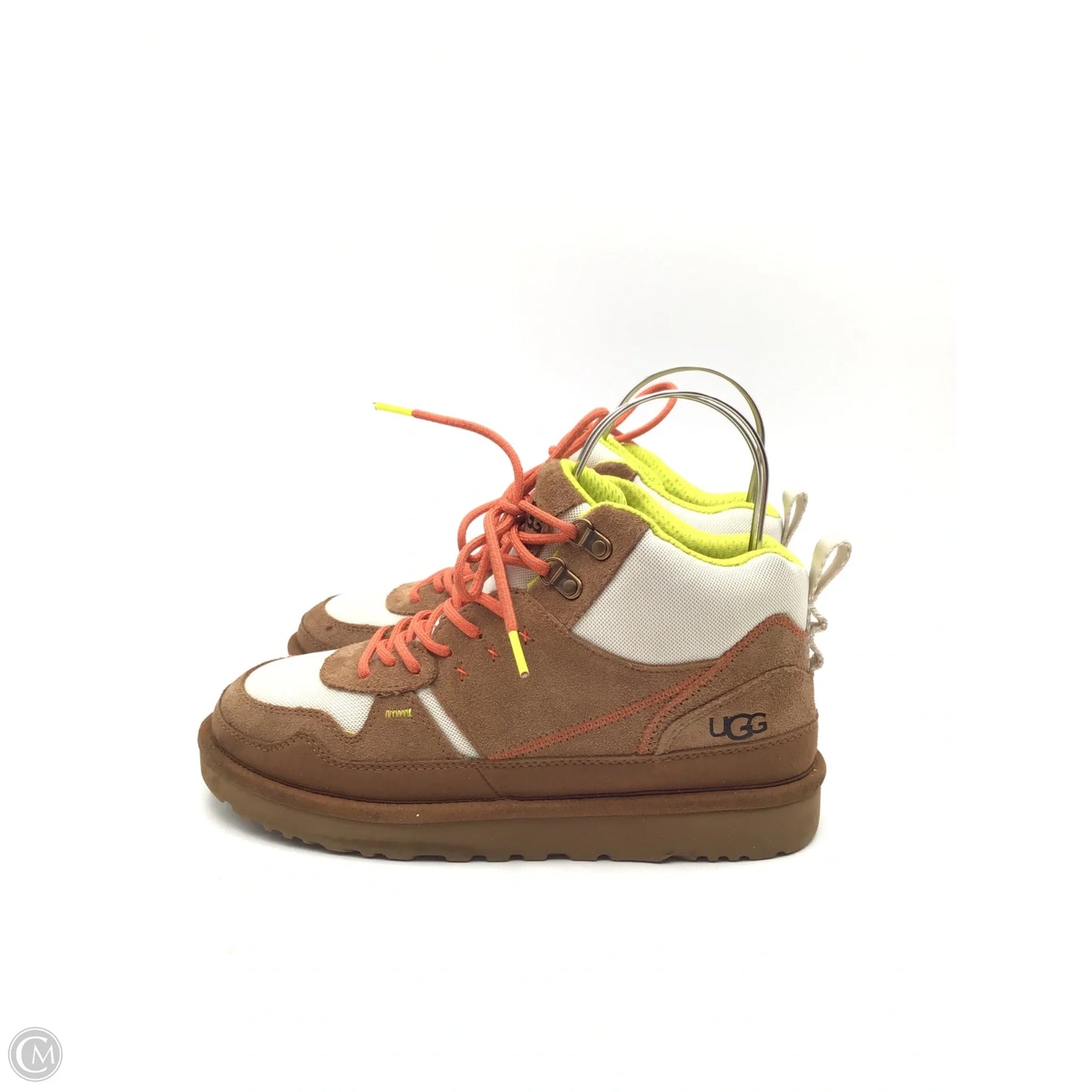 Boots Designer By Ugg In Orange & Tan, Size: 8.5