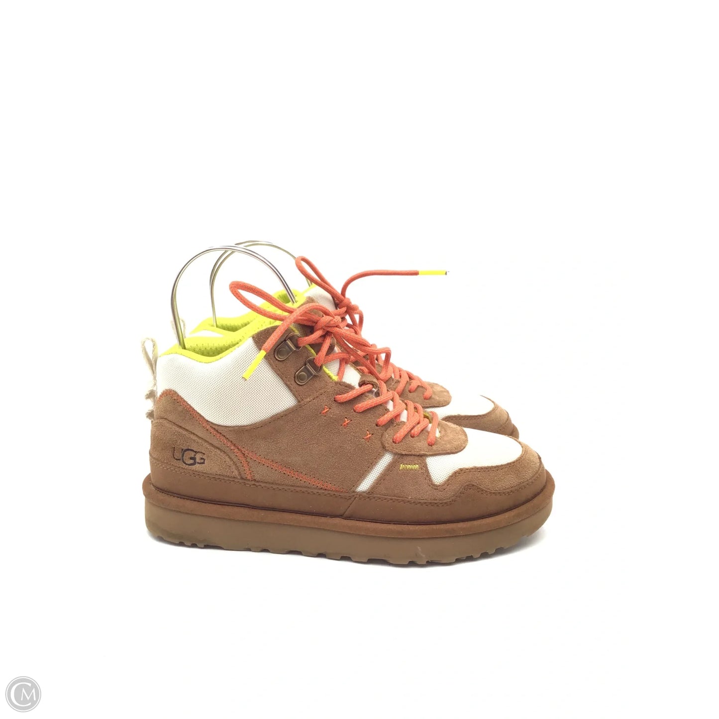Boots Designer By Ugg In Orange & Tan, Size: 8.5