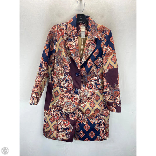 Coat Other By Chicos In Paisley Print, Size: Sp
