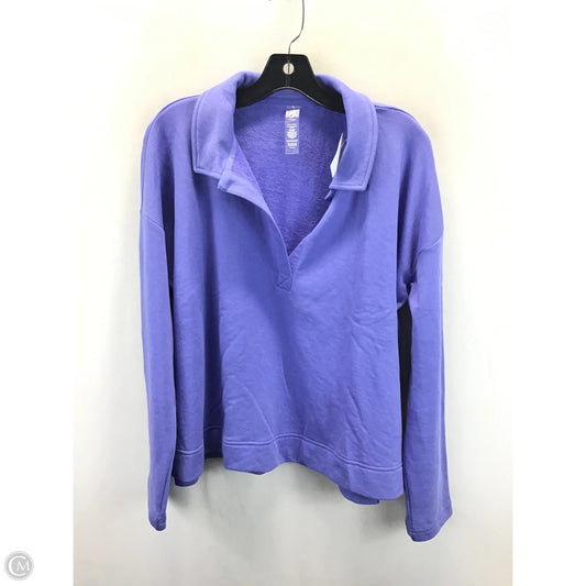 Top Long Sleeve By Lou And Grey In Blue, Size: Xl
