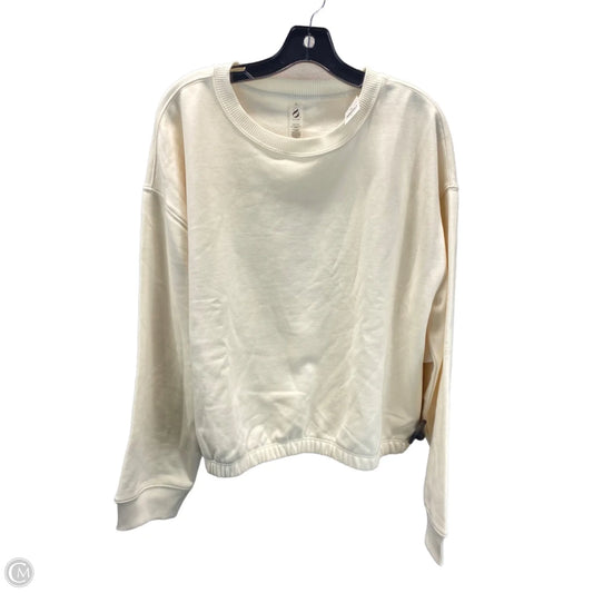 Top Long Sleeve By Lou And Grey In White, Size: Xl