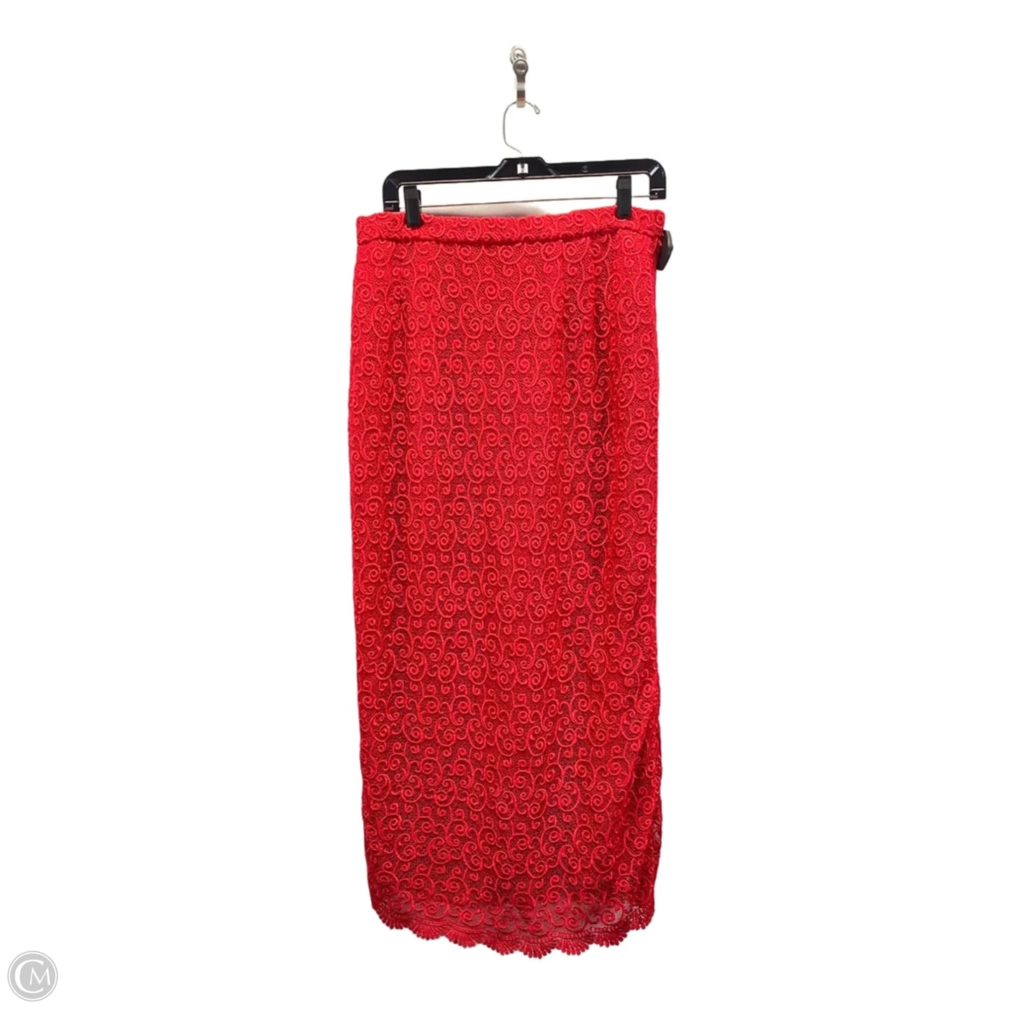 Skirt Maxi By Clothes Mentor In Red, Size: 14