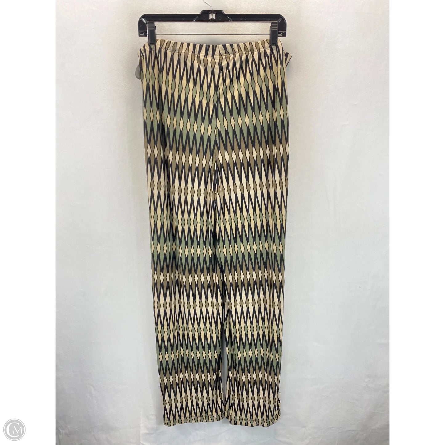 Pants Other By Chicos In Green & Tan, Size: L