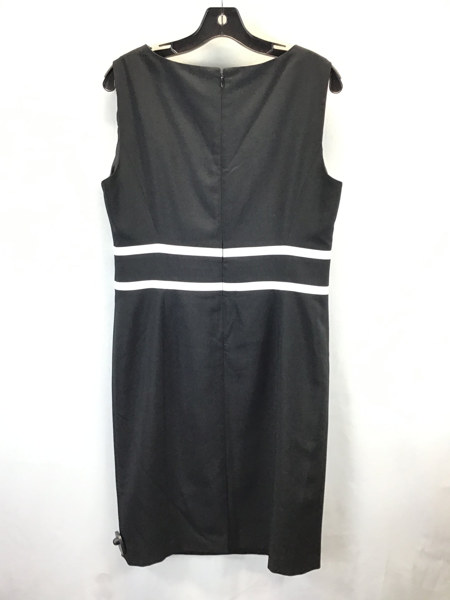 Dress Work By Evan-picone In Black White, Size: 10