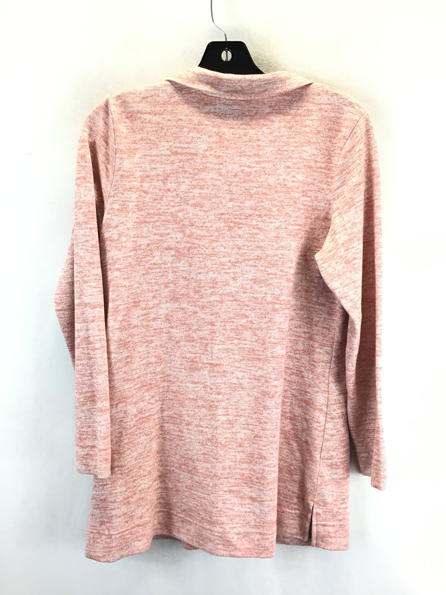 Top Long Sleeve By Denim And Co Qvc In Orange, Size: S