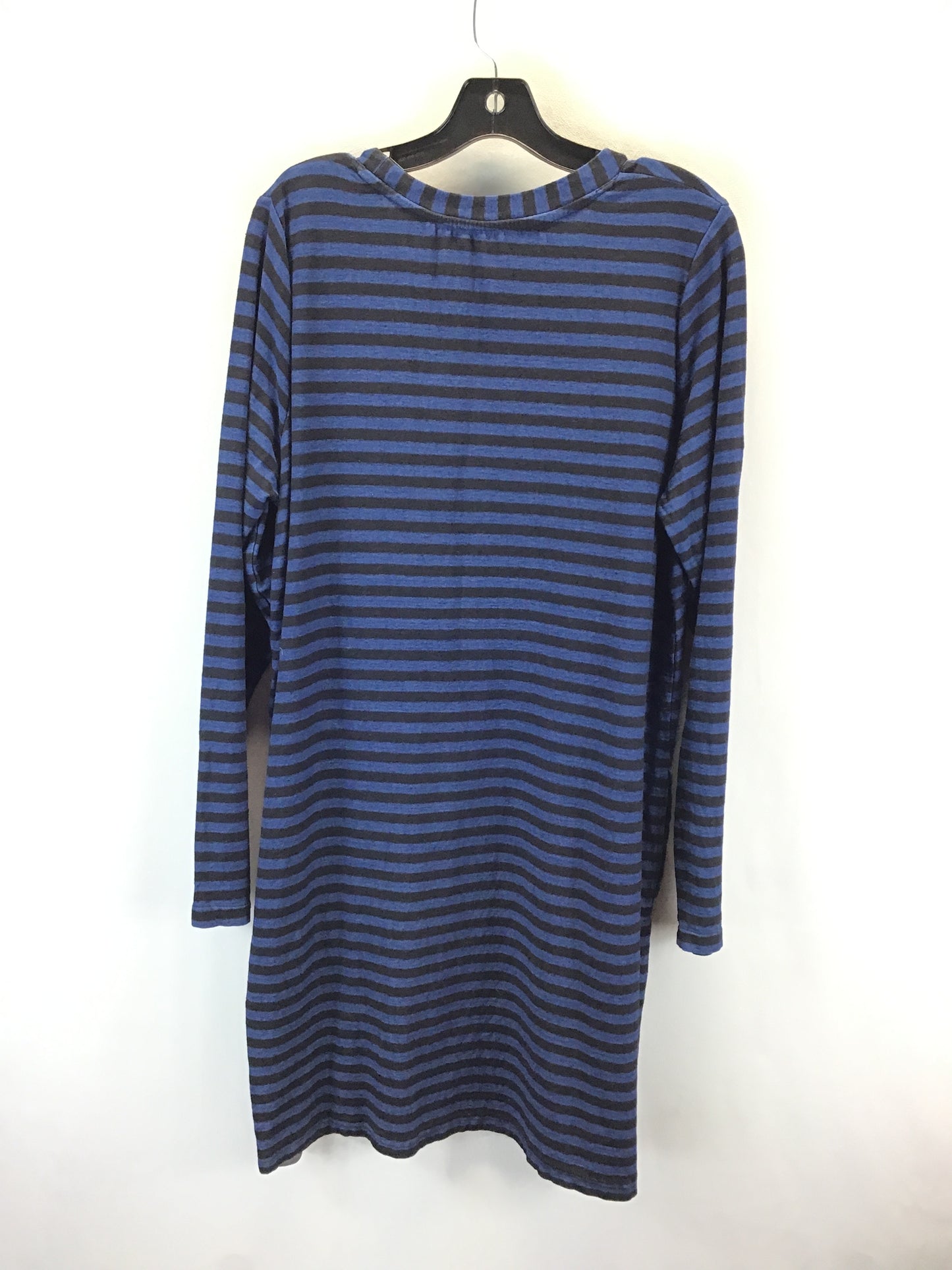 Dress Casual Short By Jane And Delancey In Blue Black, Size: L