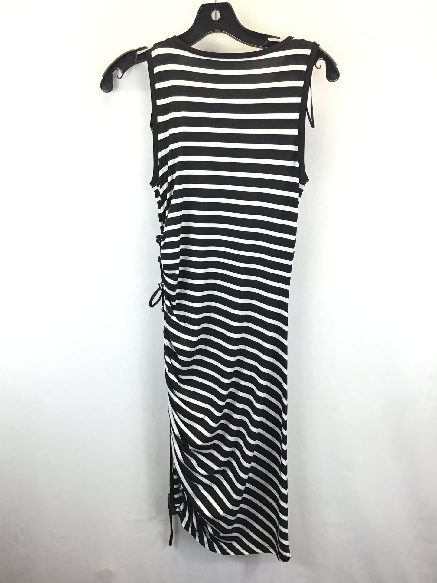 Black & White Dress Casual Midi Michael Kors, Size S