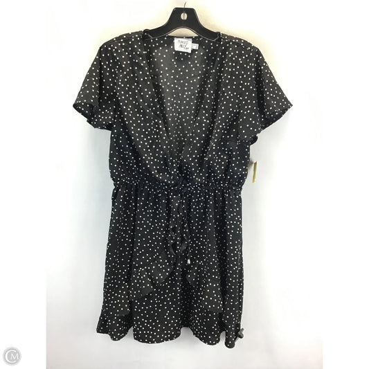 Dress Casual Short By Clothes Mentor In Polkadot Pattern, Size: 12