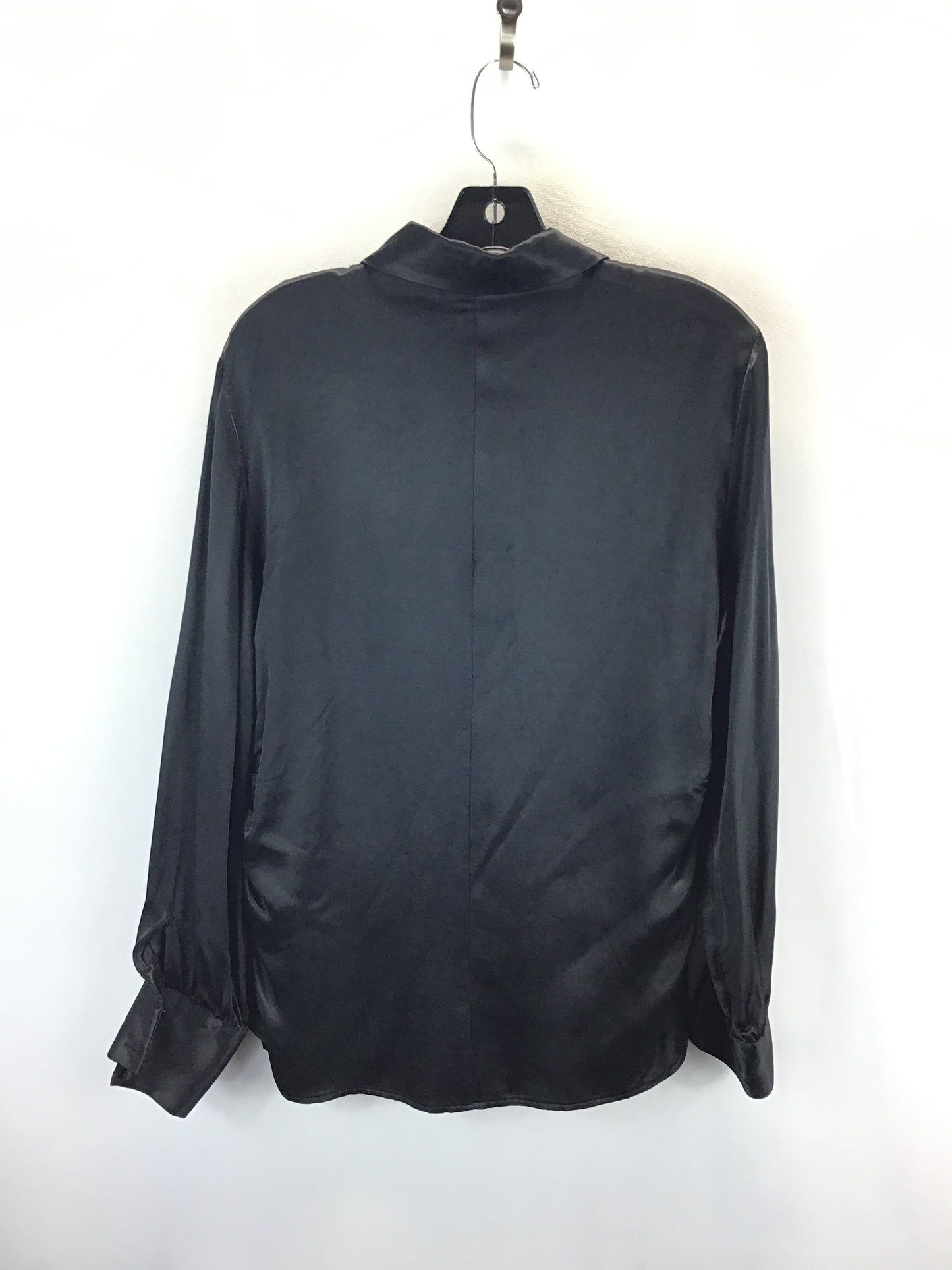 Top Long Sleeve By Zara In Black, Size: L