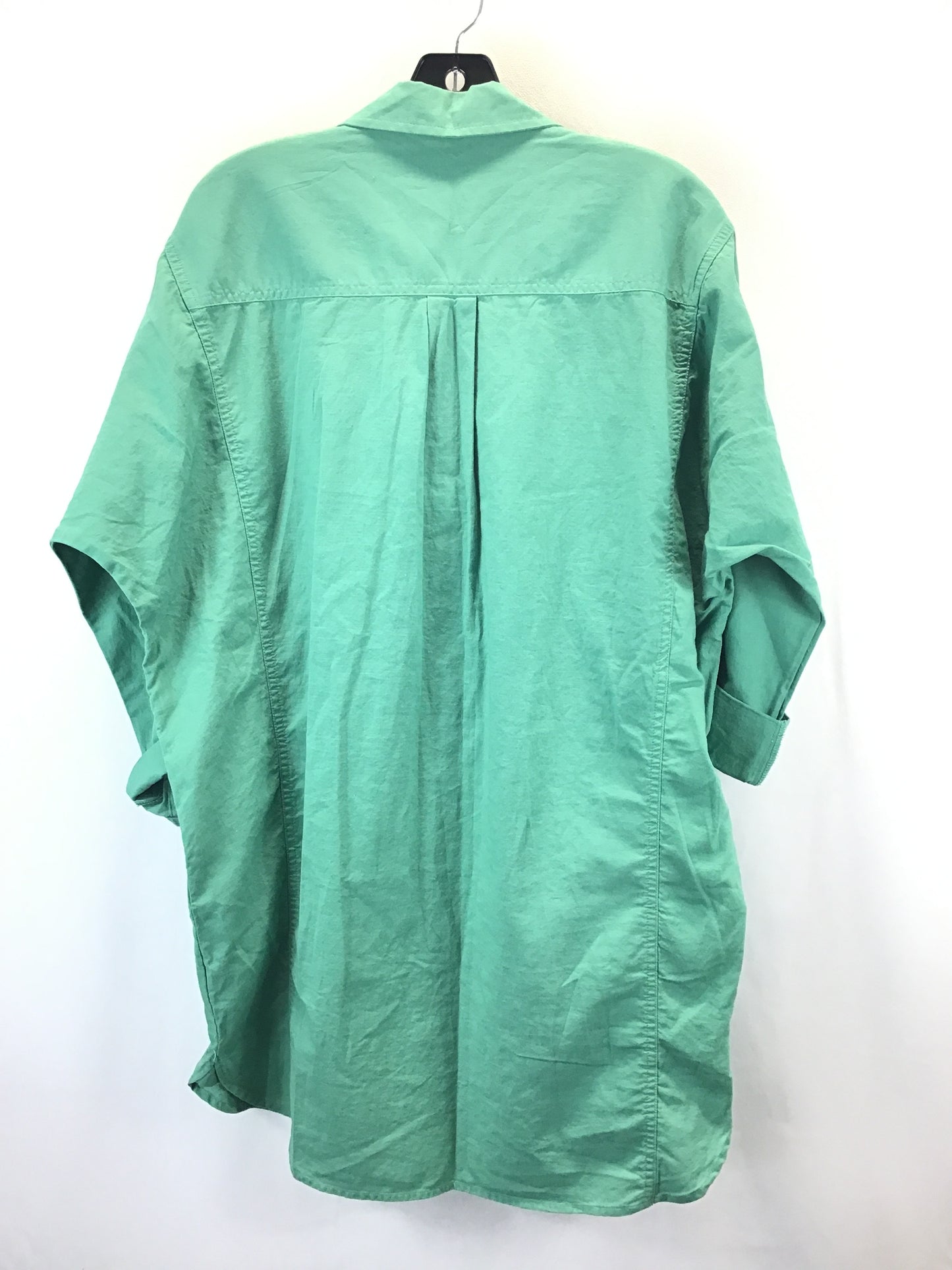 Tunic Long Sleeve By Universal Thread In Green, Size: S