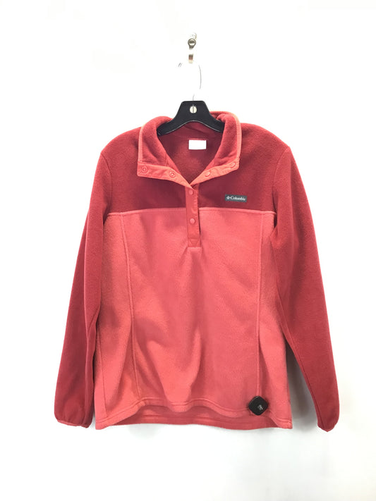 Jacket Fleece By Columbia In Red, Size: L