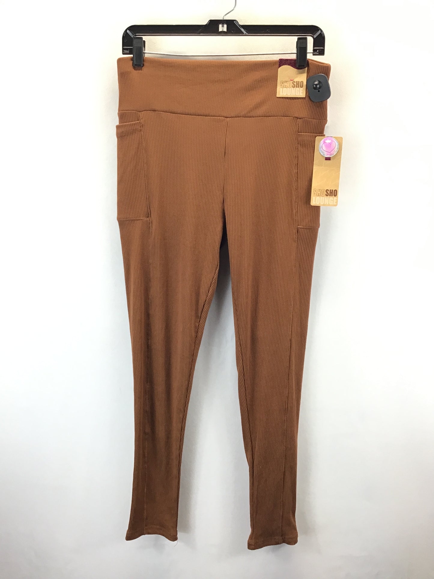 Pants Leggings By Clothes Mentor In Brown, Size: Xl