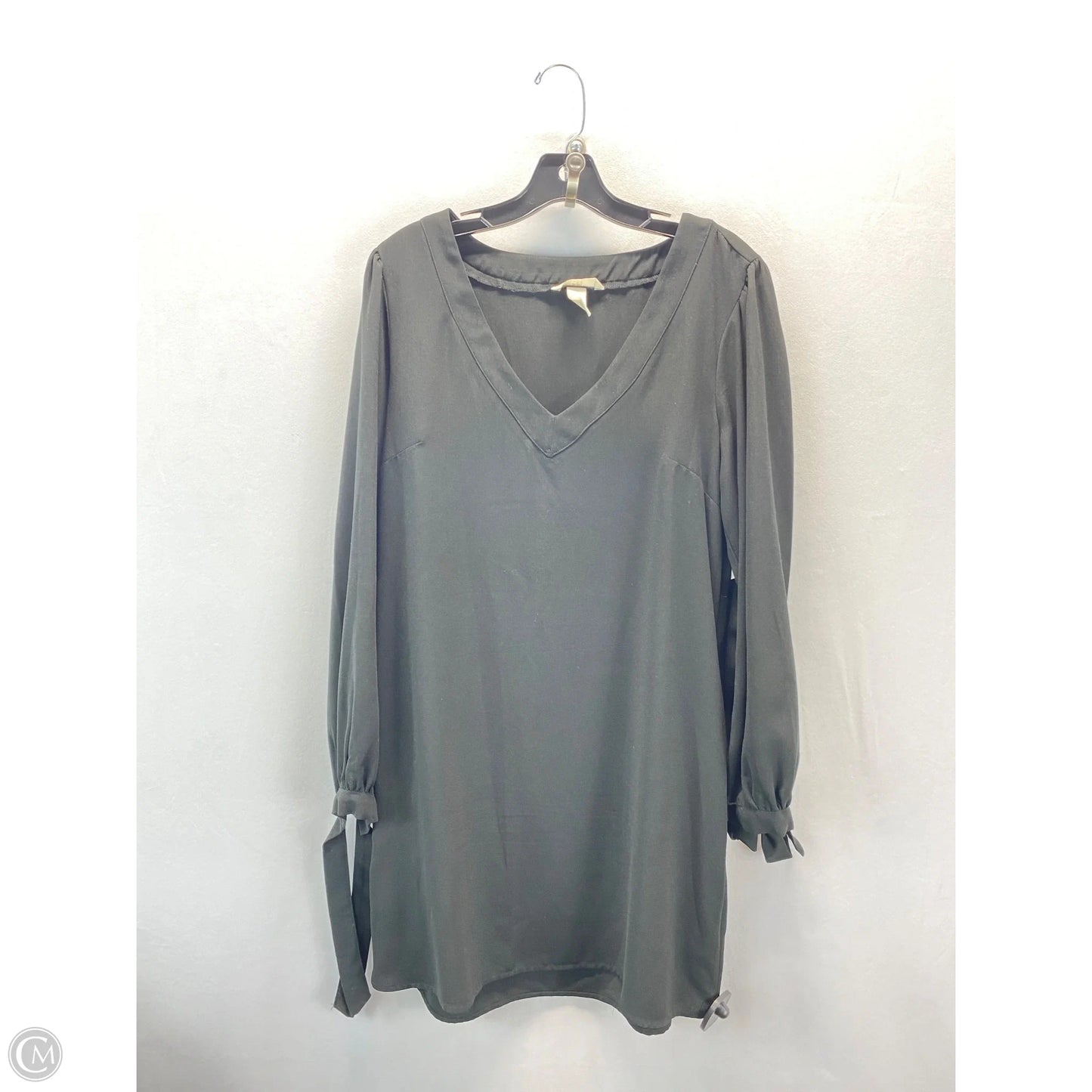 Dress Casual Midi By H&m In Black, Size: 12
